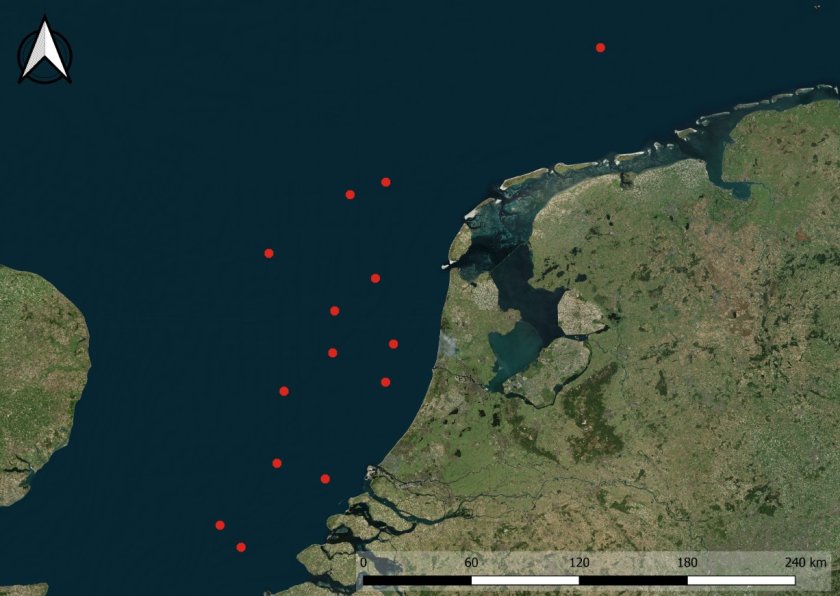 Offshore batdetector-meetnet 